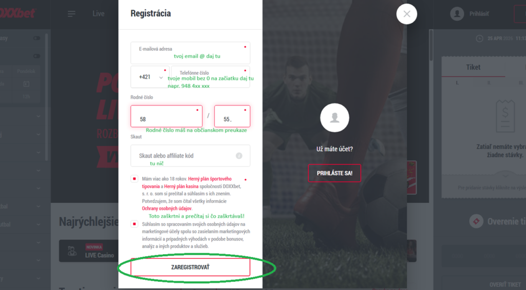 Ako sa zaregistrovať v Doxxbet Casino 2 casino 2 casino